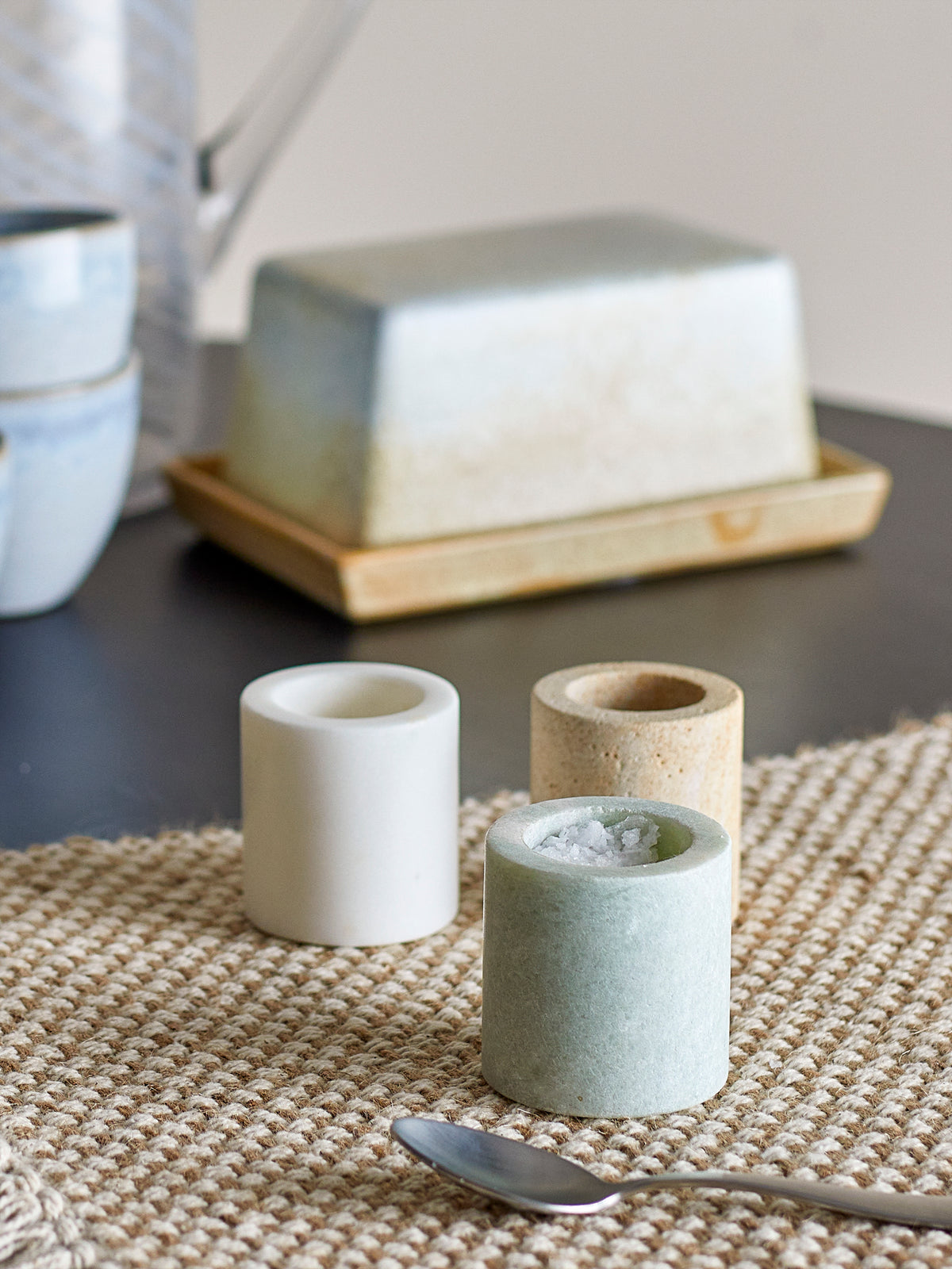 Marmurinių indelių rinkinys „Kokui“