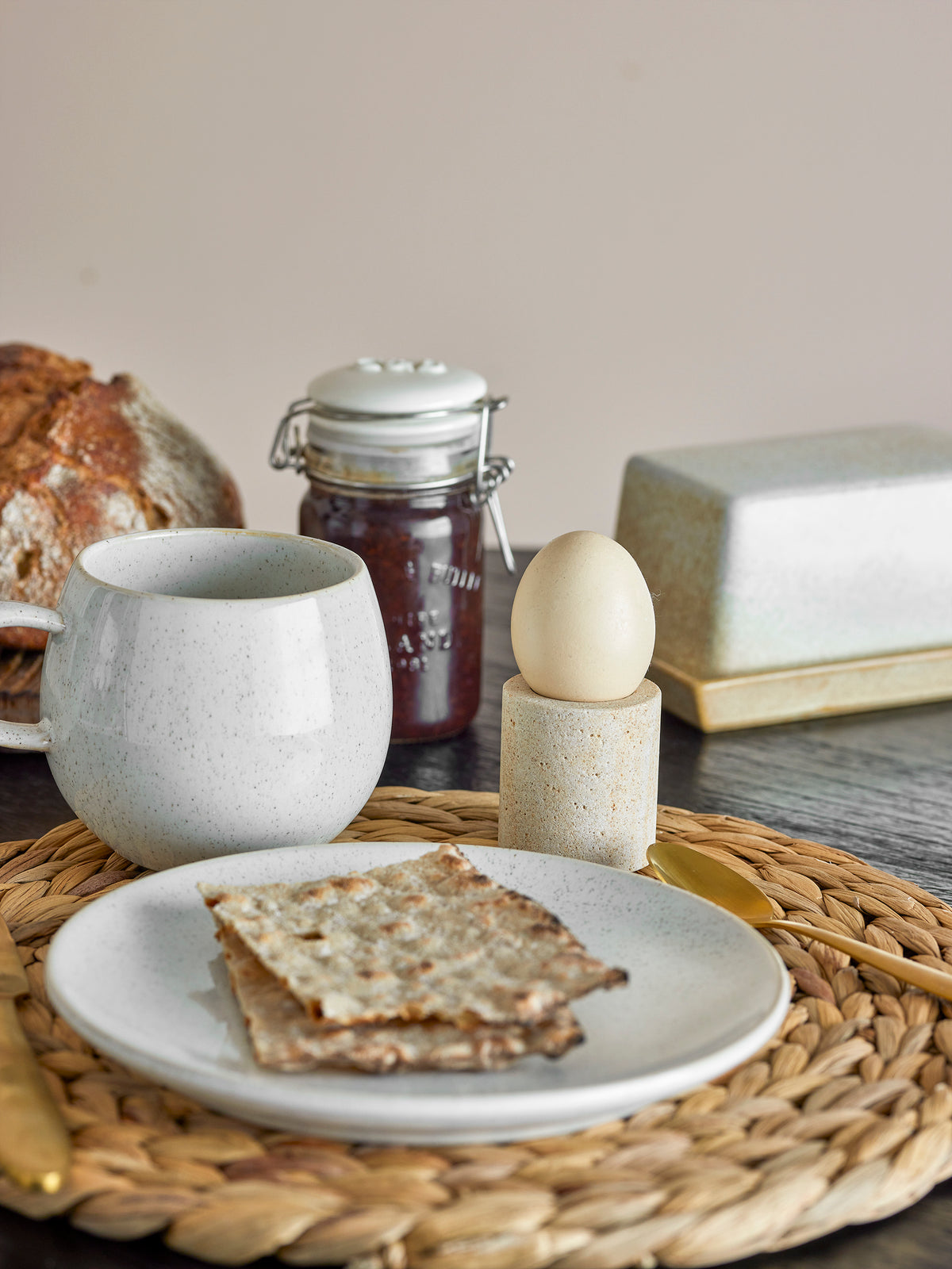 Marmurinių indelių rinkinys „Kokui“