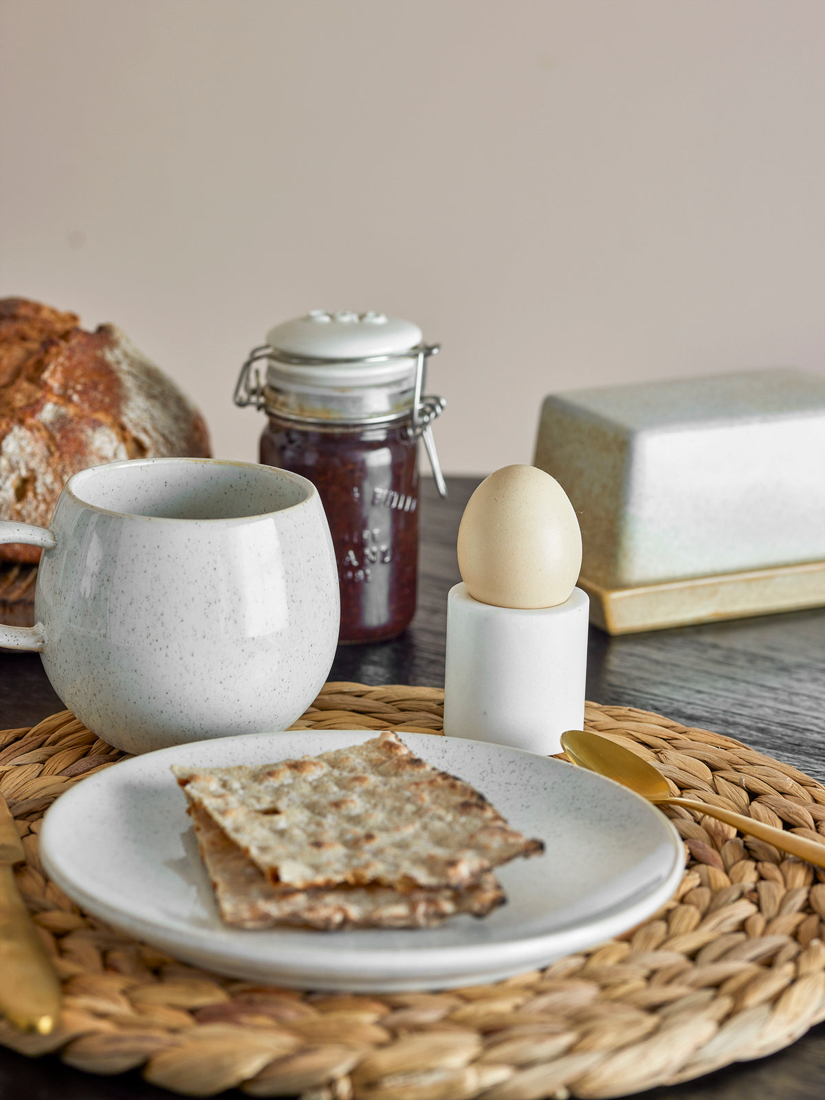 Marmurinių indelių rinkinys „Kokui“